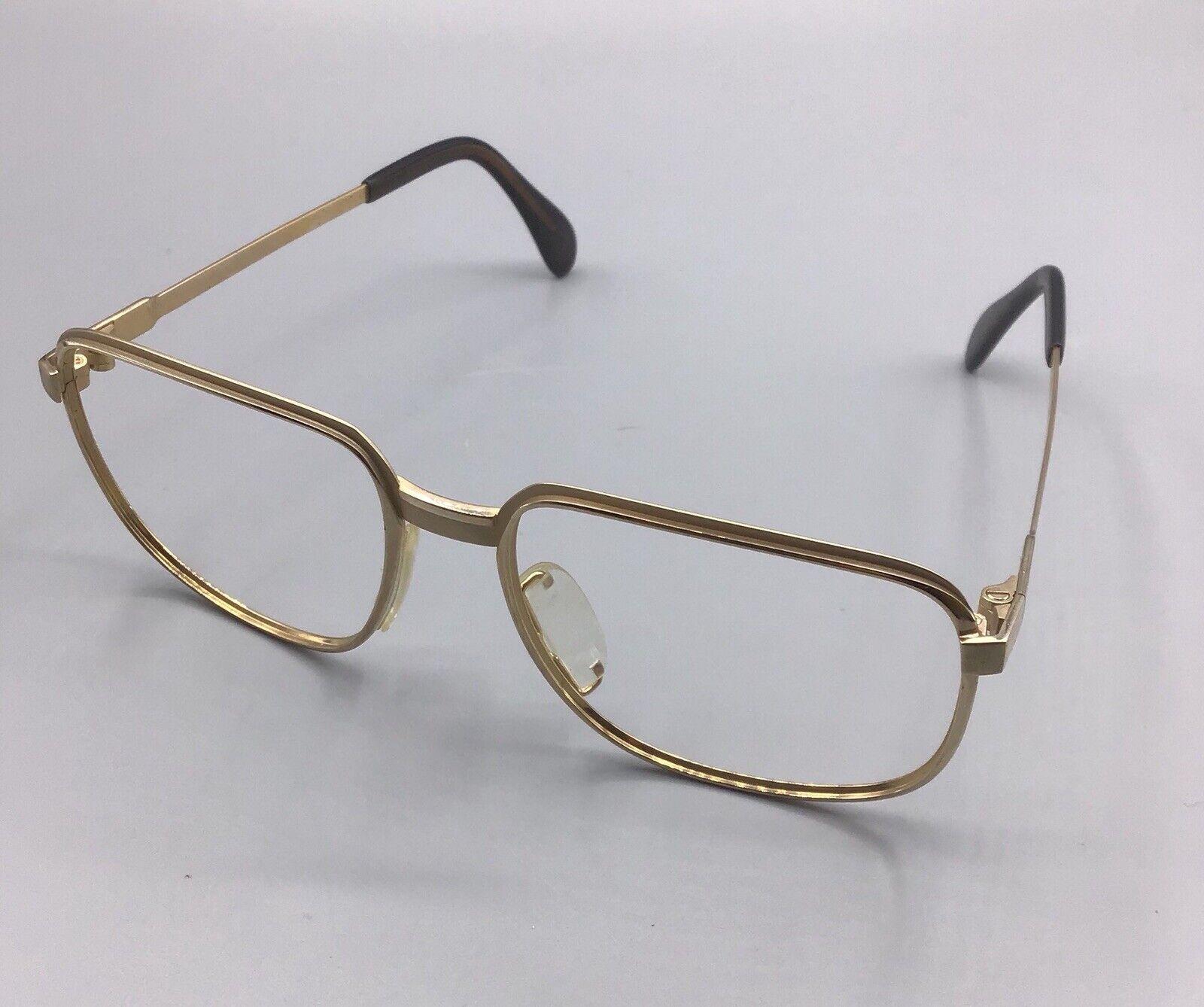 Metzler occhiale vintage gold laminated frame brillen lunettes Germany BLC 7810
