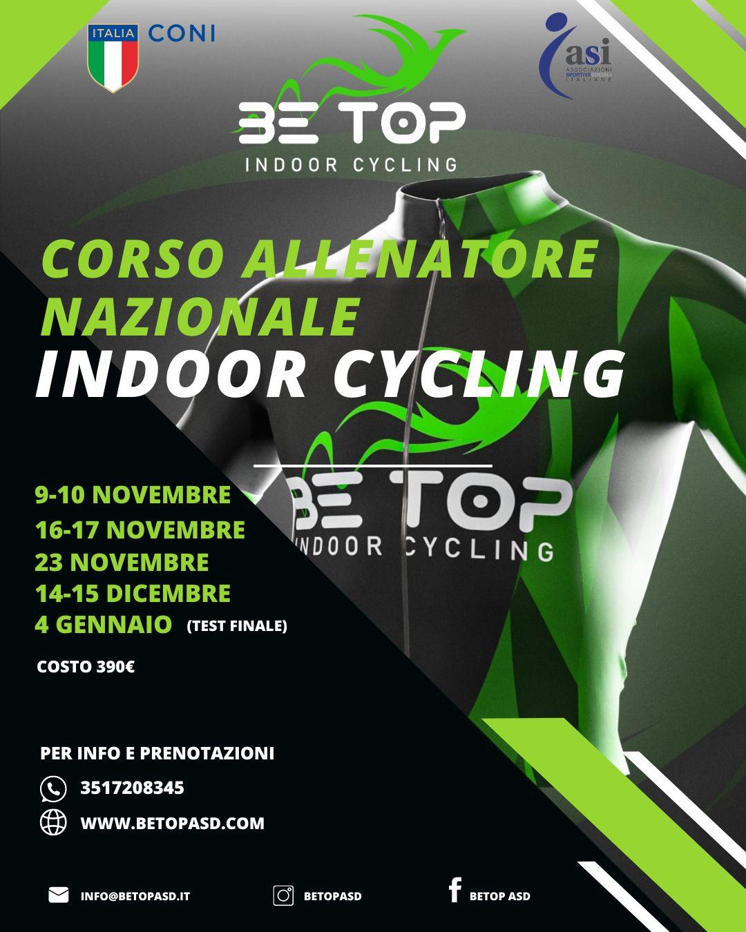 Corso Allenatore Nazionale Indoor Cycling