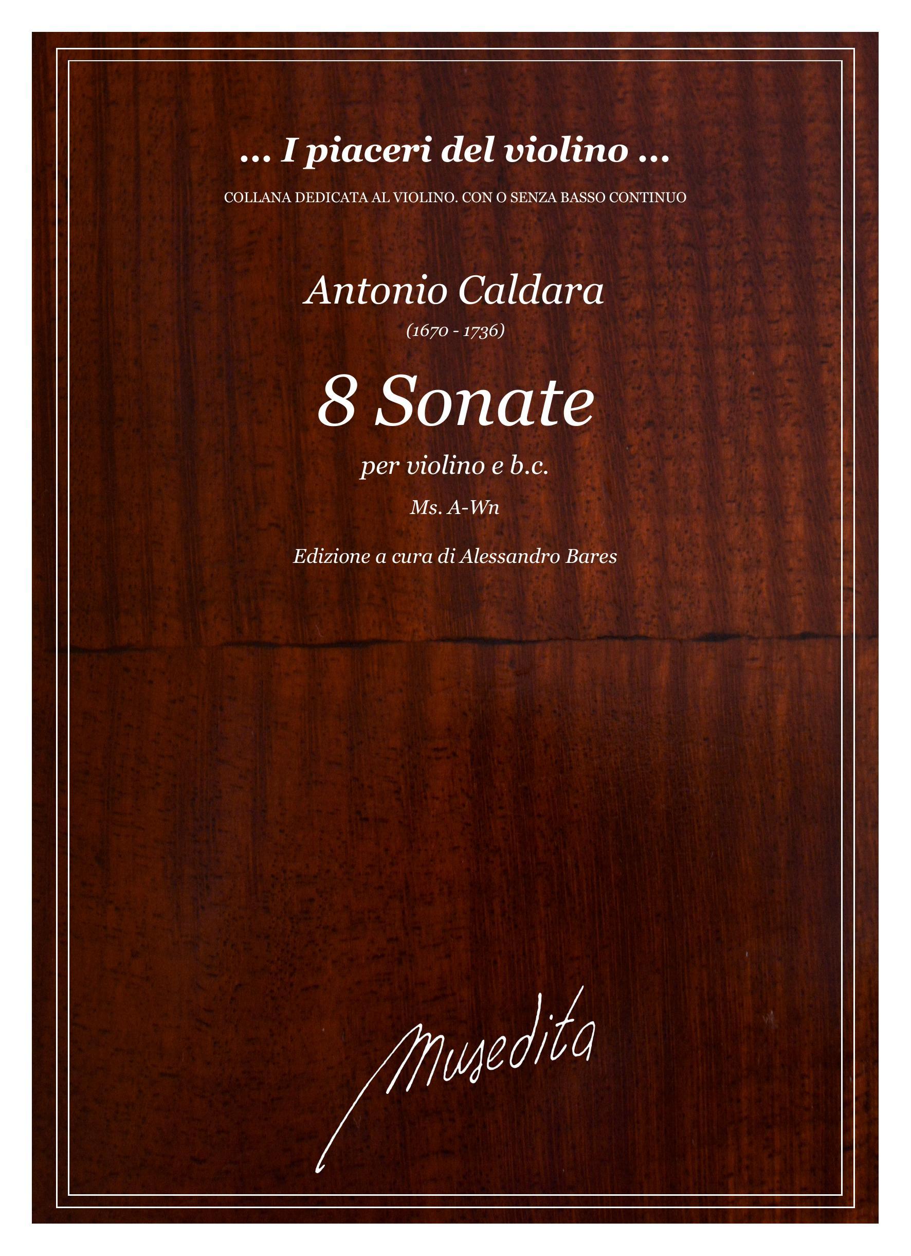 A.Caldara: 8 Sonate (Ms, A-Wn)