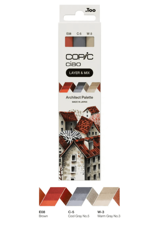 Copic - Copic Ciao Layer & Mix - Architect Palette