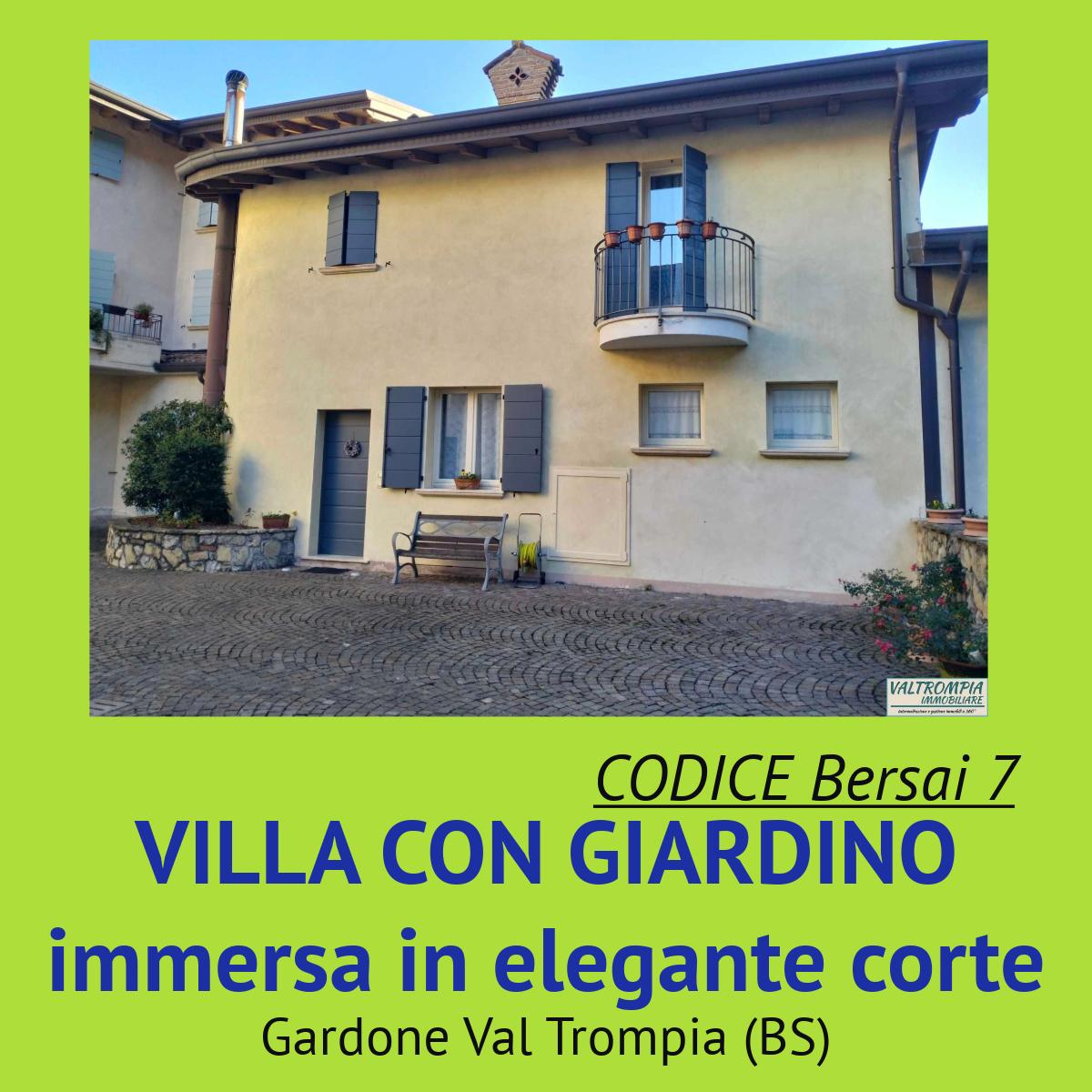 immobiliare, villa, giardino, vendita, valtrompia