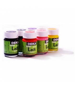 DEKA - Color Lack - Colore acrilico molto brillante e coprente 25 ml