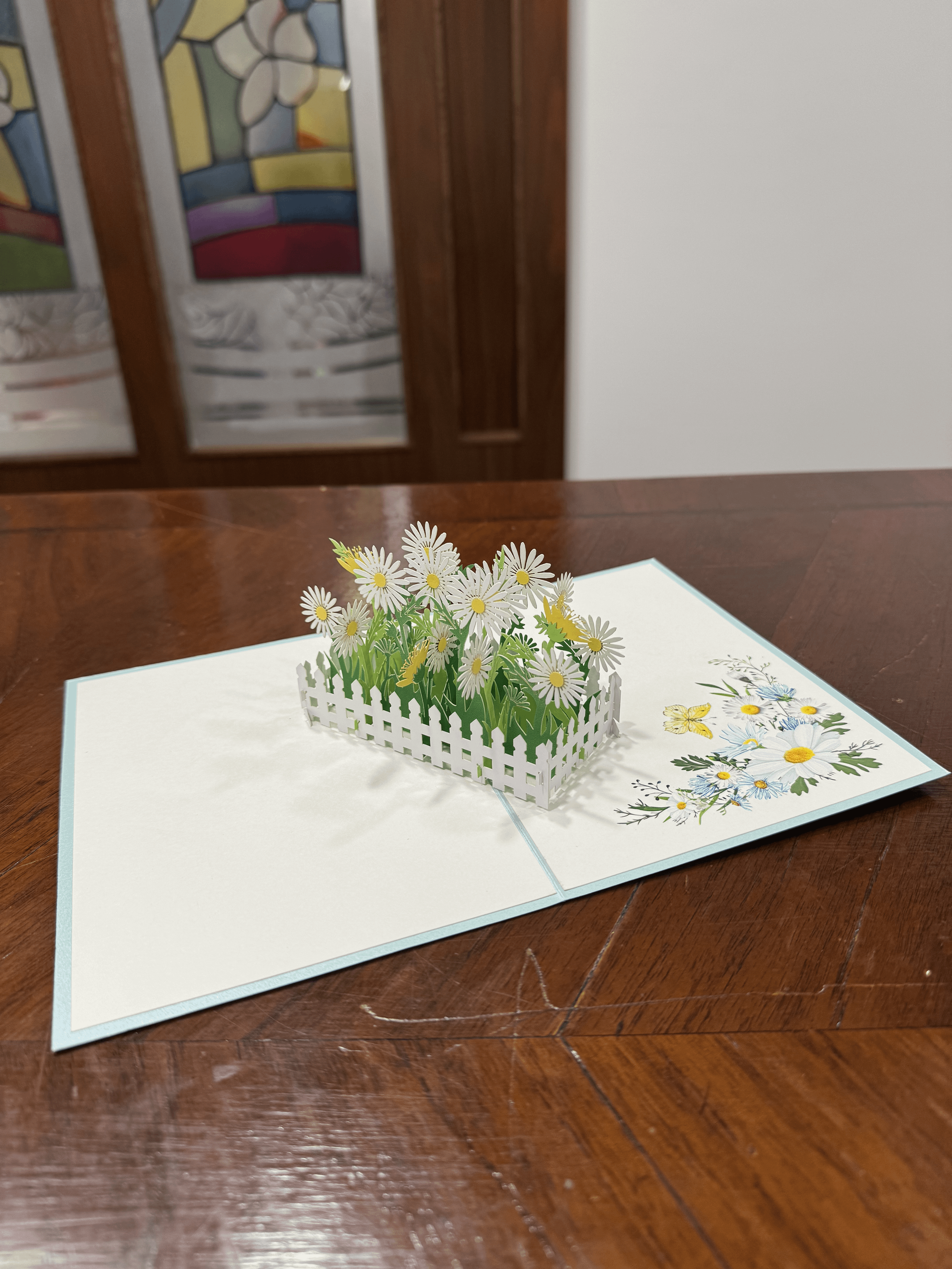 GIARDINO DI MARGHERITE POP-UP CARD