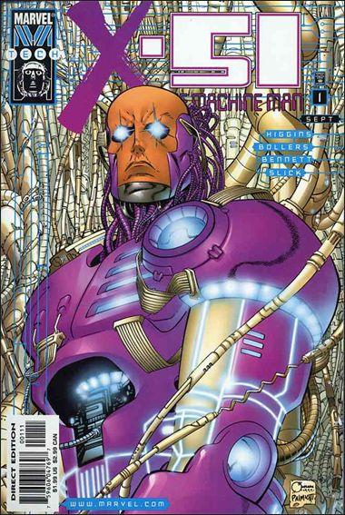 X-51 THE MACHINE MAN #1#2#3#4 - MARVEL COMICS (1999)