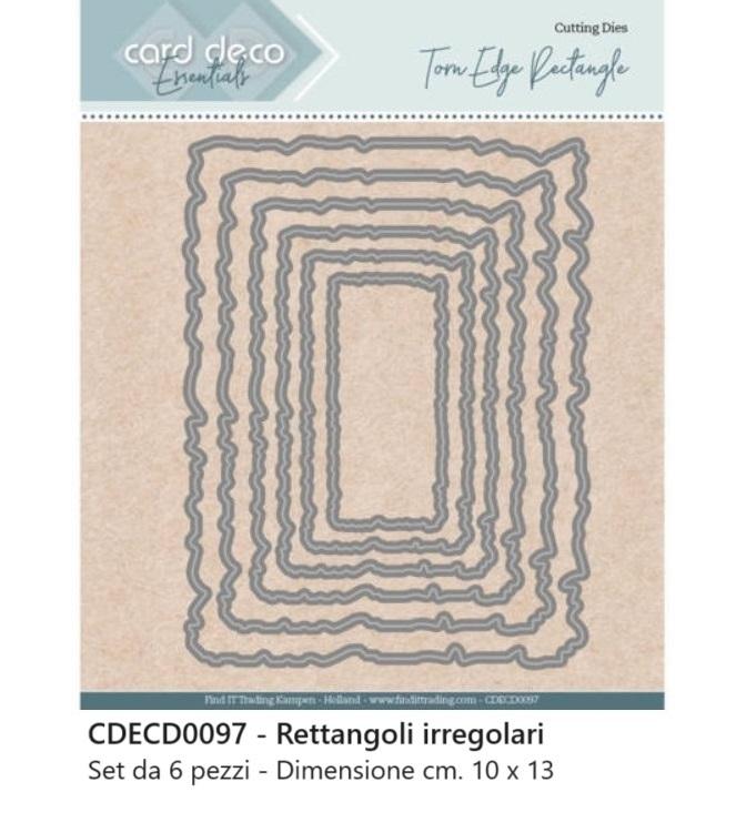 Fustelle geometriche - CDECD0097 Rettangolo irregolare
