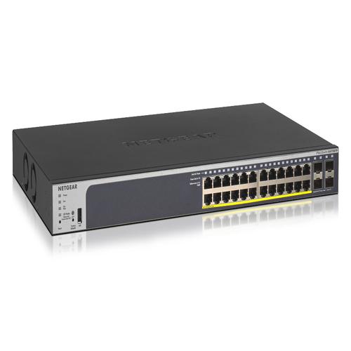 SWITCH 24P GIGABIT MANAGED 2SFP+ SU PP POE