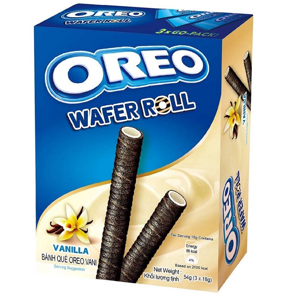 Oreo Wafer Roll Vanilla gr 54