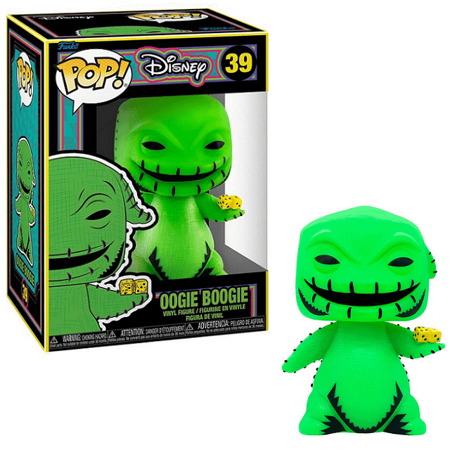 Funko Pop 39 - Oogie Boogie (Black Light)