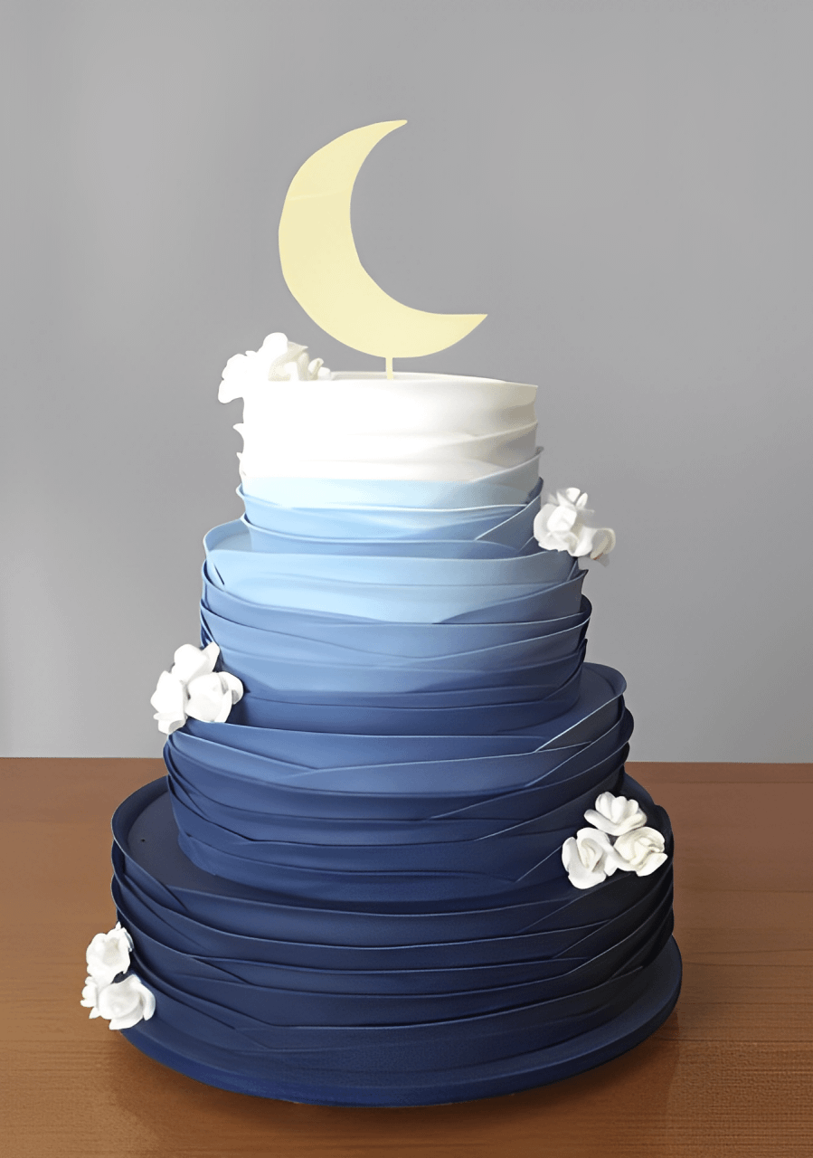 Cake topper luna