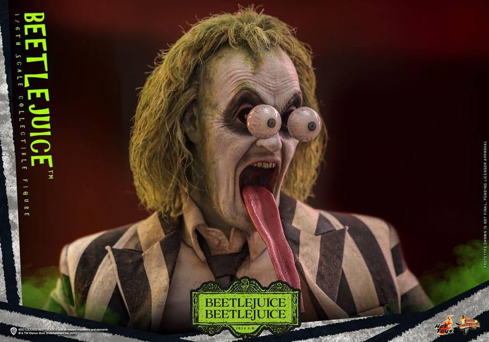 Hot Toys BEETLEJUICE 1/6 Action FIGURE Movie Masterpiece