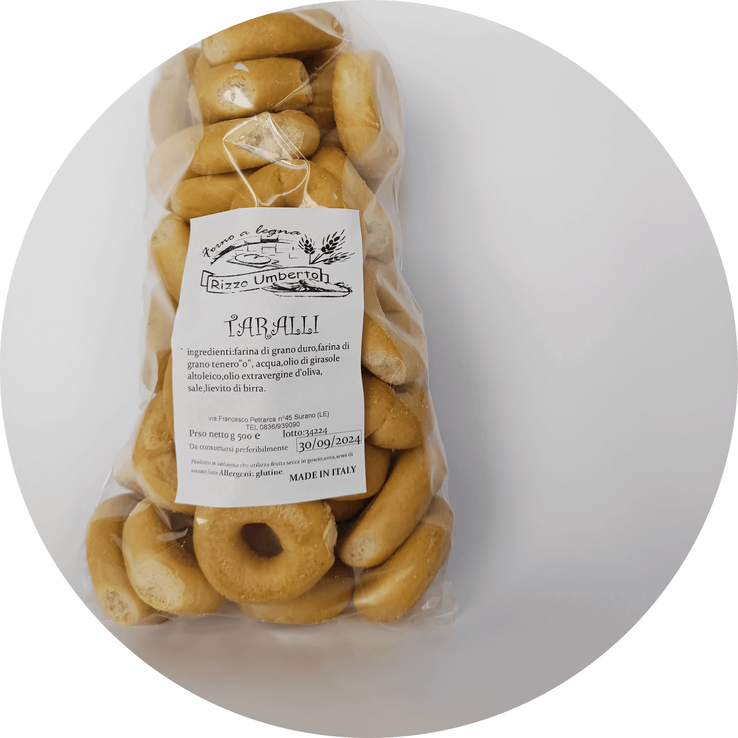 Taralli semplici 500gr