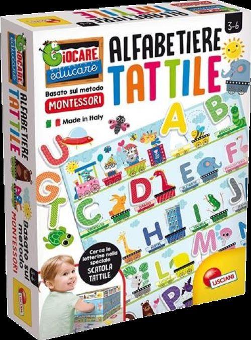 Lisciani Montessori Alfabeto Tattile