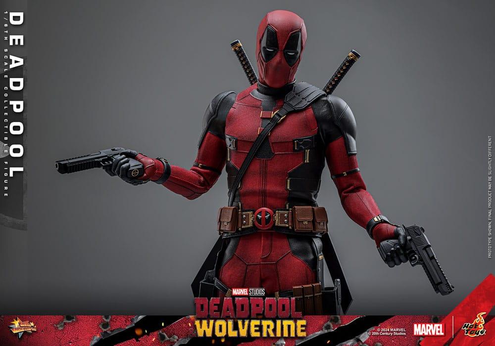 Hot Toys DEADPOOL & Wolverine 1/6 Action FIGURE Doll