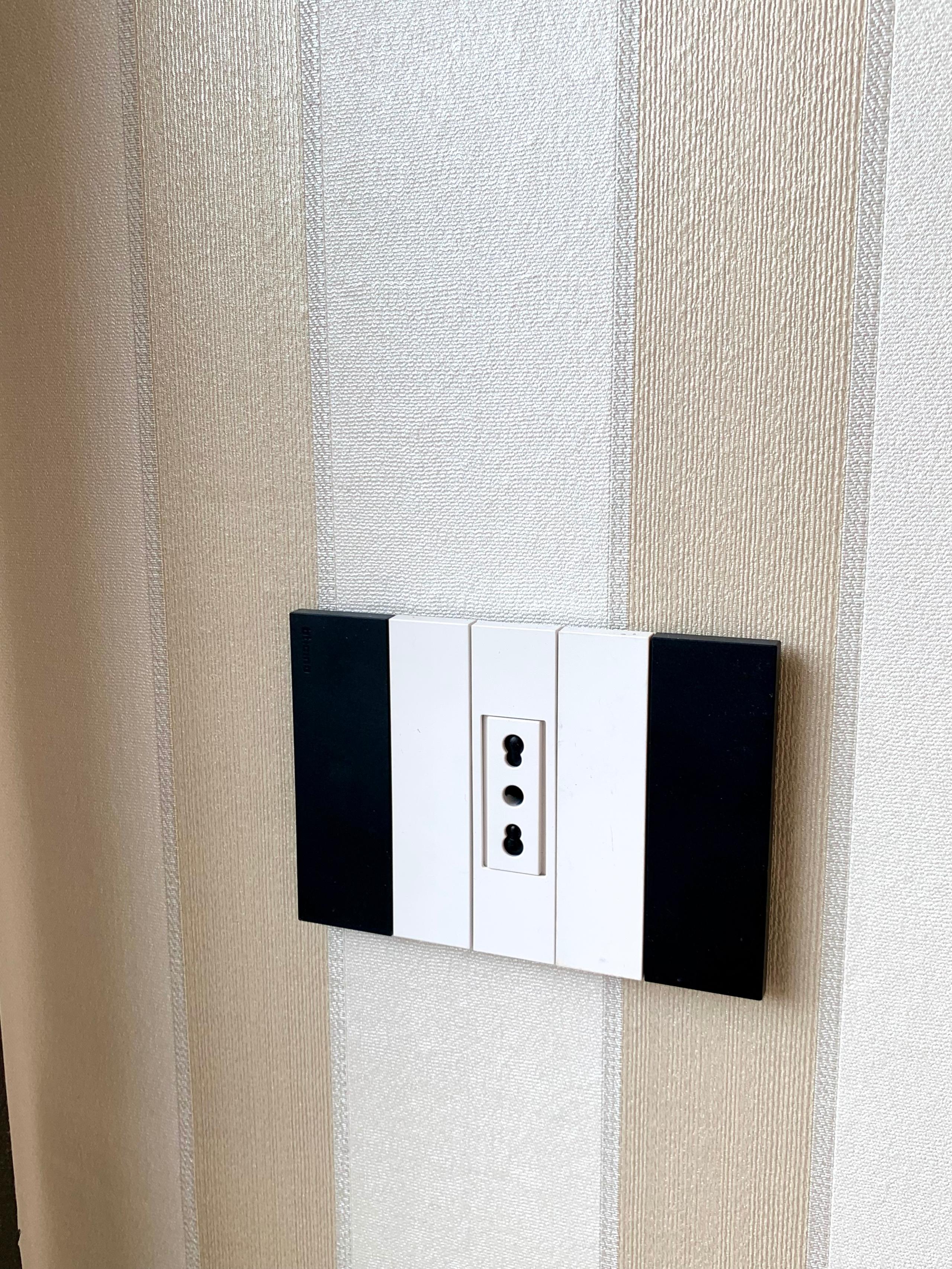 Decorative painting and electrical outlet covers