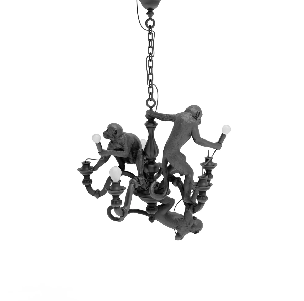 Monkey Chandelier Lampadario