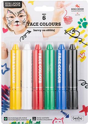 KOH-I-NOOR - Face Colours - Truccabimbi colori per pelle sticks