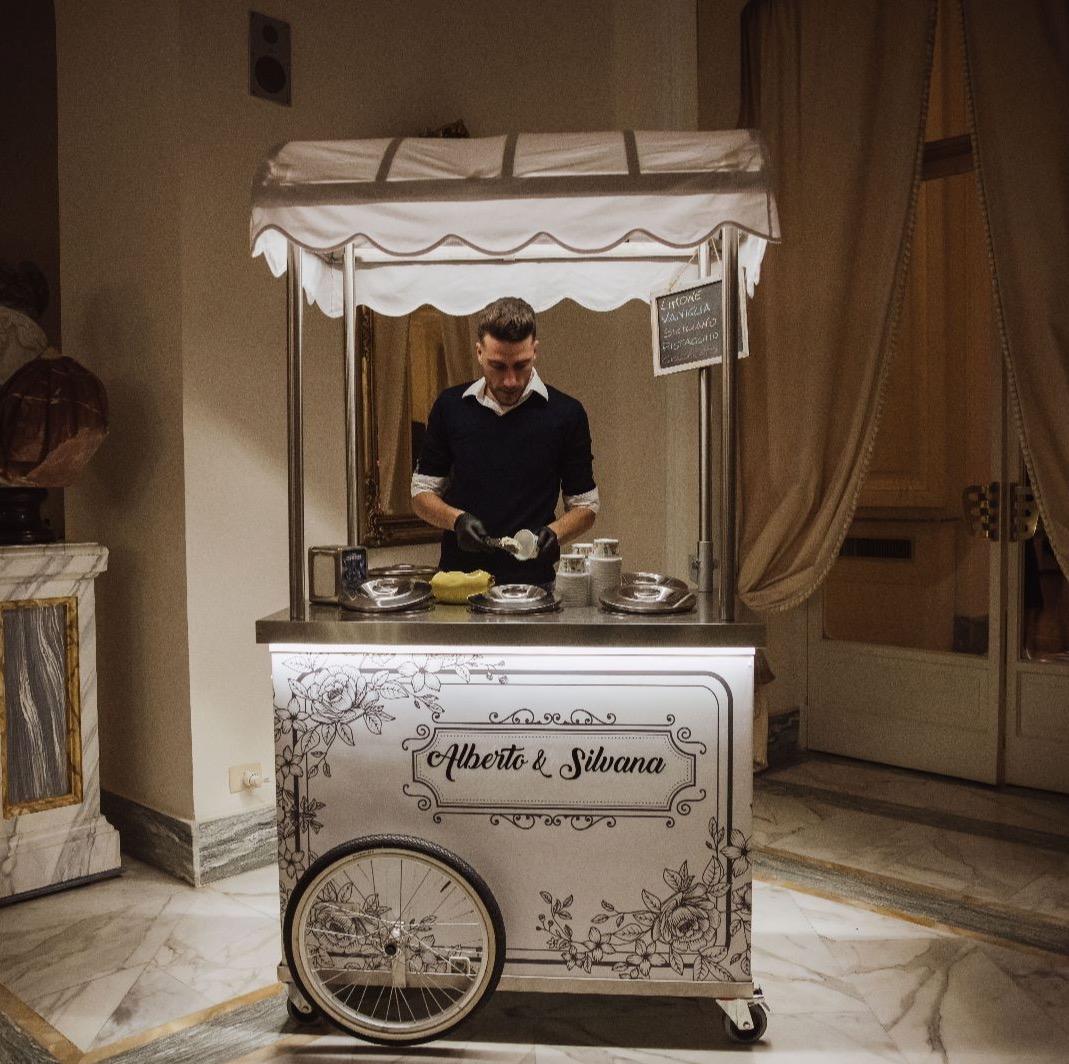 ice cream cart