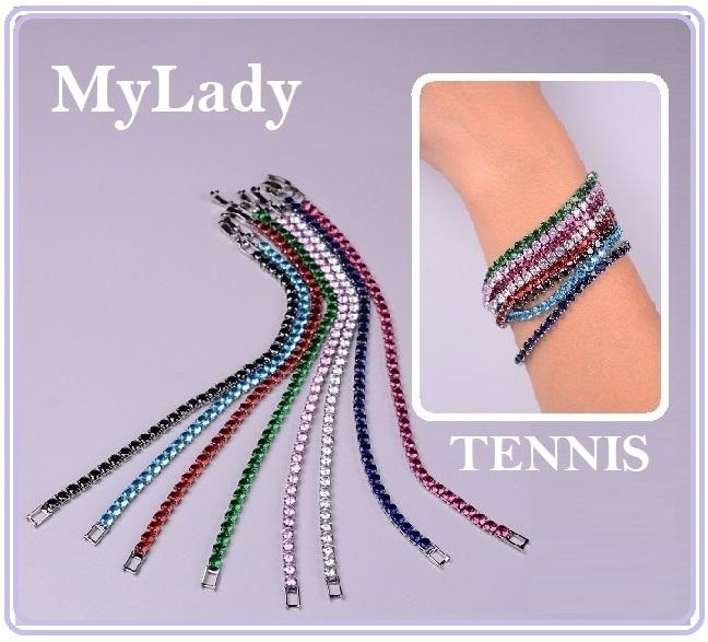 MODA ACCESSORI  BRACCIALE TENNIS