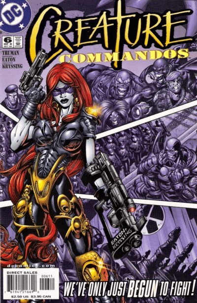 CREATURE COMMANDOS #6#7#8 - DC COMICS (2000)