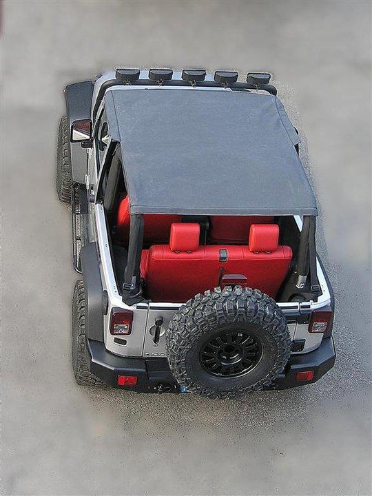 SUNTOP Ultimate FastBack TOP U2 - per Jeep JK 2P