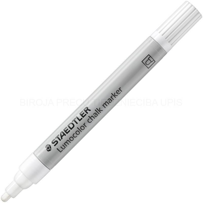 STAEDTLER LUMOCOLOR CHALK MARKER MARCATORE A GESSO LIQUIDO BIANCO