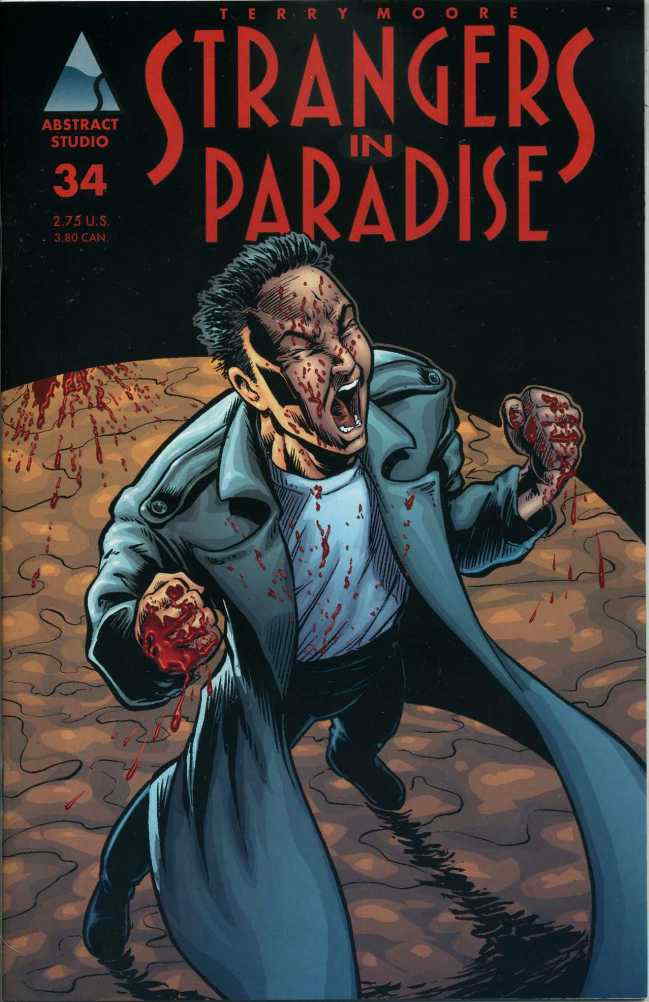 STRANGERS IN PARADISE #33#34#35#37 - ABSTRACT STUDIO (2000)