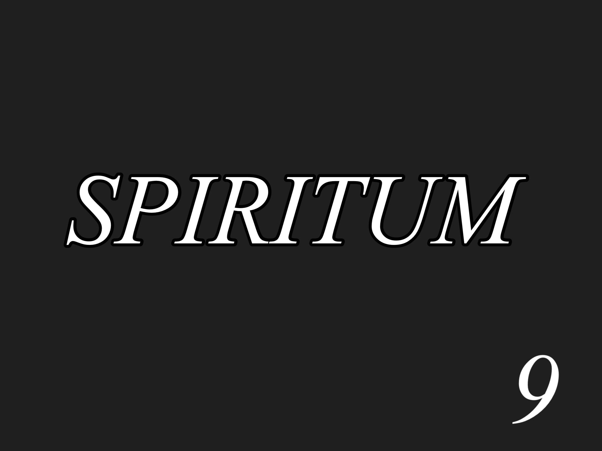 SPIRITUM 9 ESSENZA