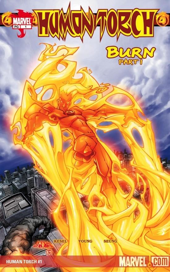 HUMAN TORCH #1#2#3#4#5#6 - MARVEL COMICS (2003)