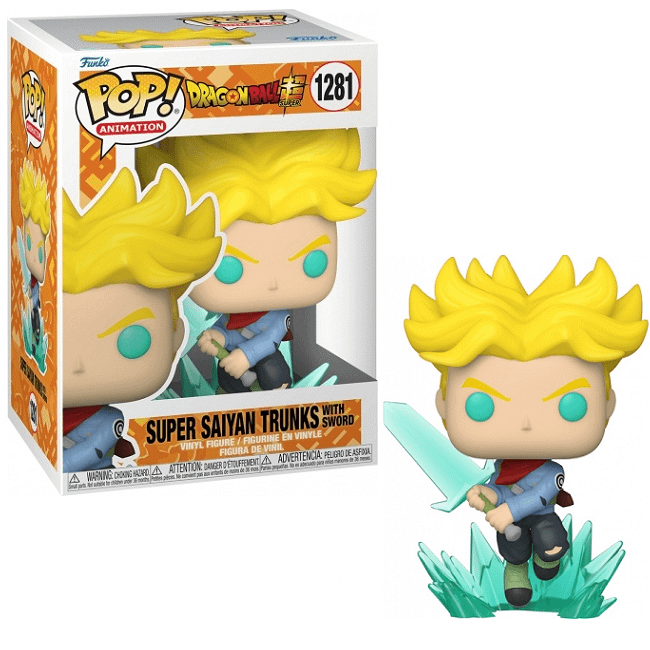 Funko Pop 1281 - Super Saiyan Trunks with Sword