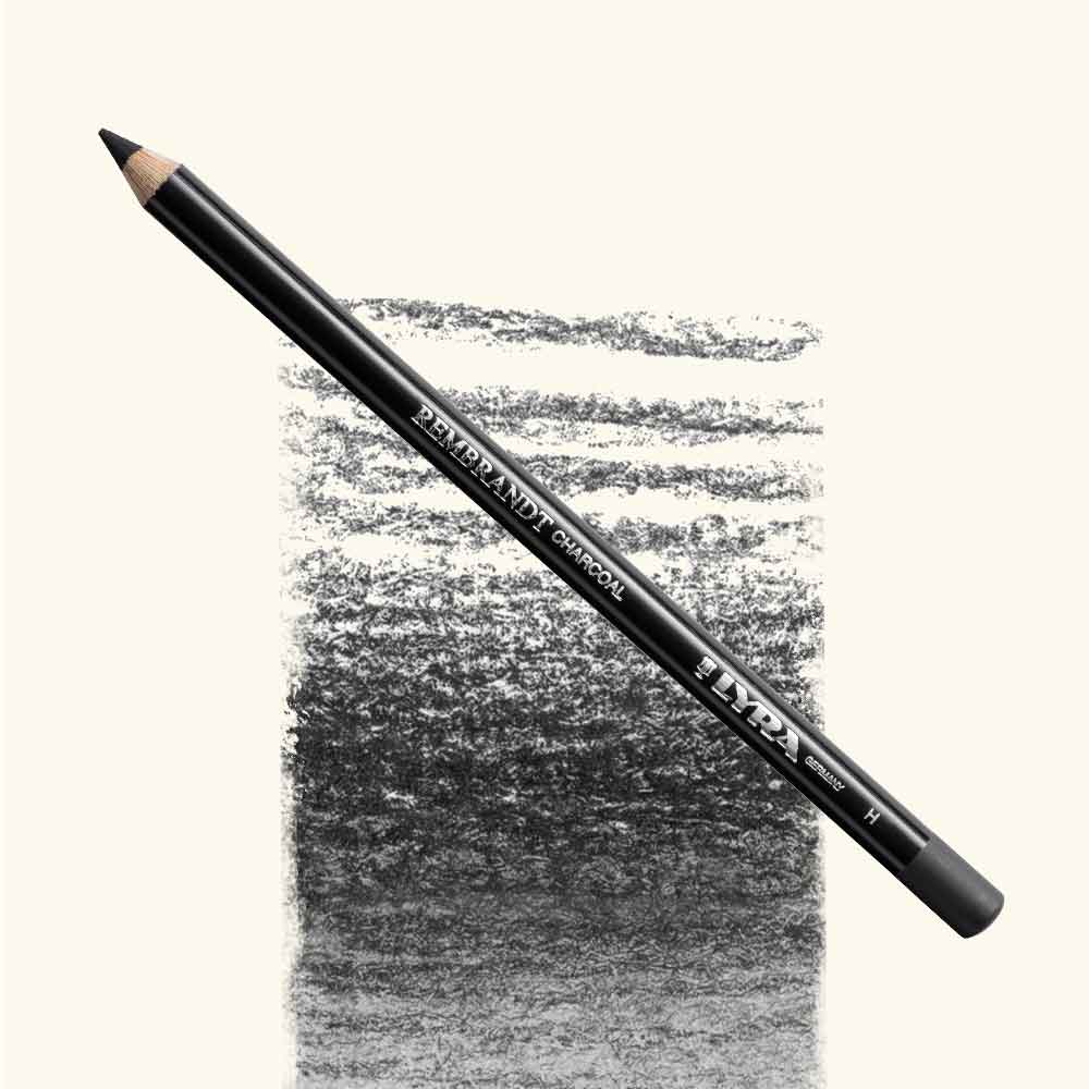 Lyra - Rembrandt - Charcoal - Matite carboncino