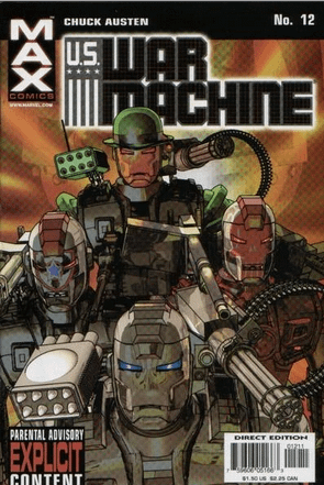 WAR MACHINE #10#11#12 - MARVEL COMICS (2002)