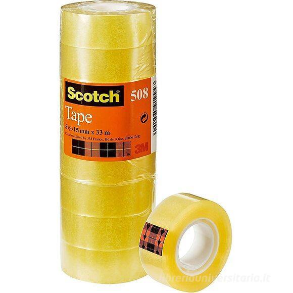 3M SCOTCH 508 NASTRO ADESIVO 15MM*33MT