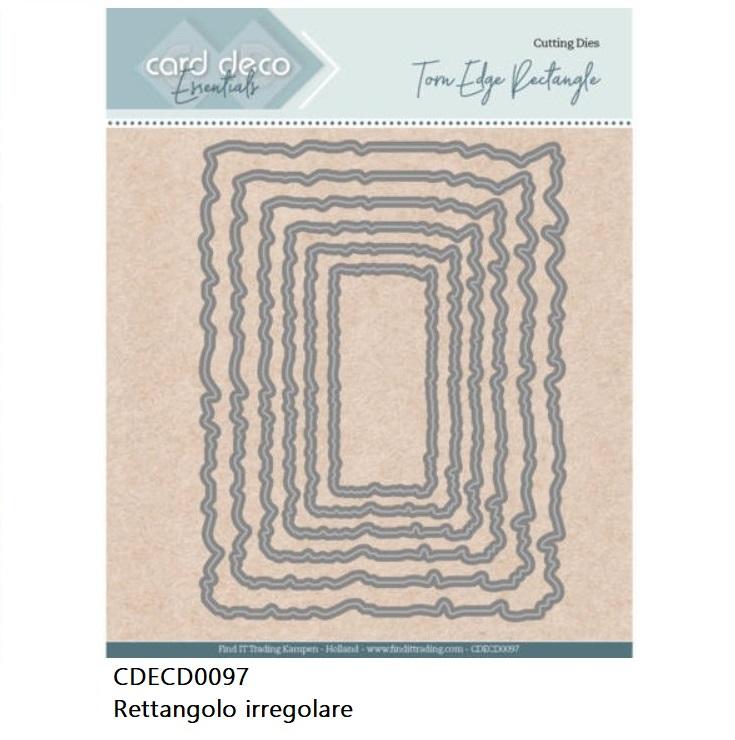 Fustelle geometriche - CDECD0097 Rettangolo irregolare