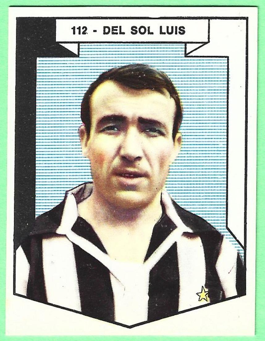 048> LOUIS DEL SOL - JUVENTUS = Figurina Calciatori IMPERIA - Campionato 1965-66