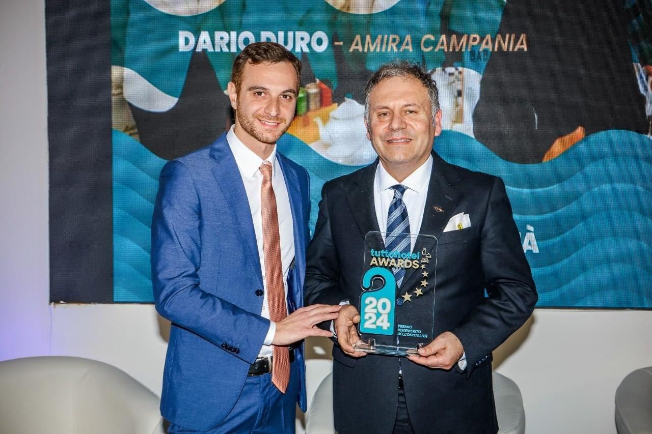 Ospitalità protagonista a “Tuttohotel” 4° edizione tra i premiati Dario Duro