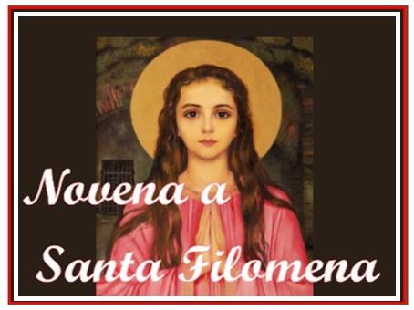 2. Novena to Saint Philomena according to your intentions