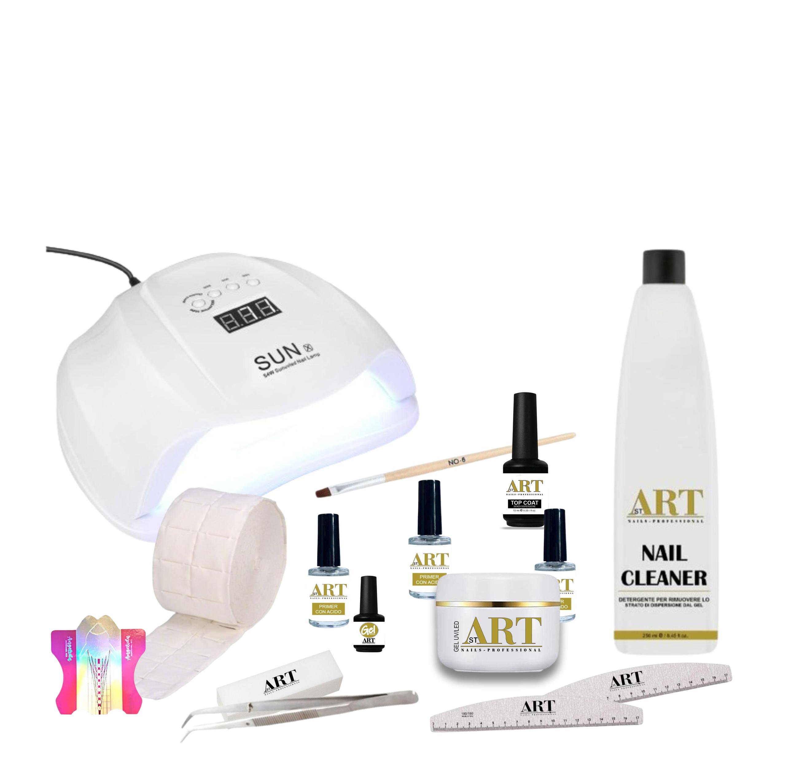 Kit Professionale Ricostruzione Unghie in Gel