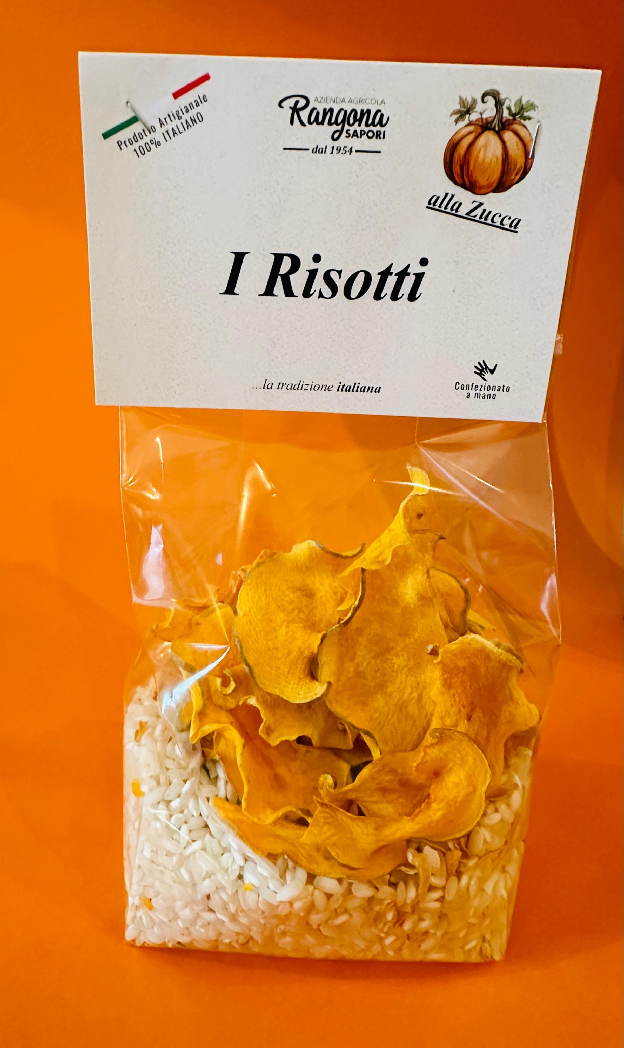 I RISOTTI alla zucca