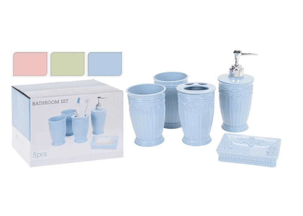 Set bagno 5 pezzi 121000010