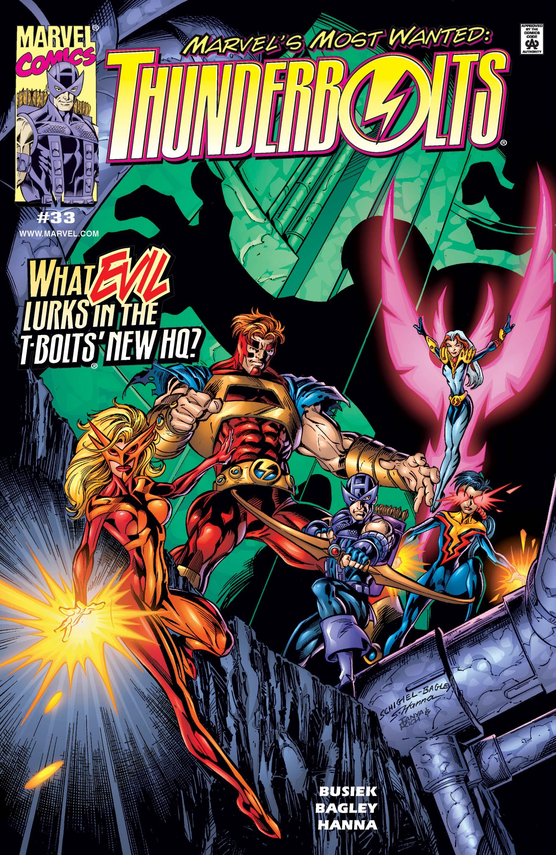 THUNDERBOLTS #33#34#35 - MARVEL COMICS (2000)