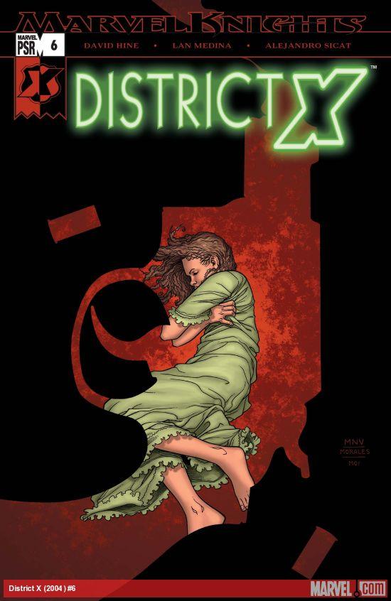 DISTRICT X #1#2#3#4#5#6 - MARVEL COMICS (2004)