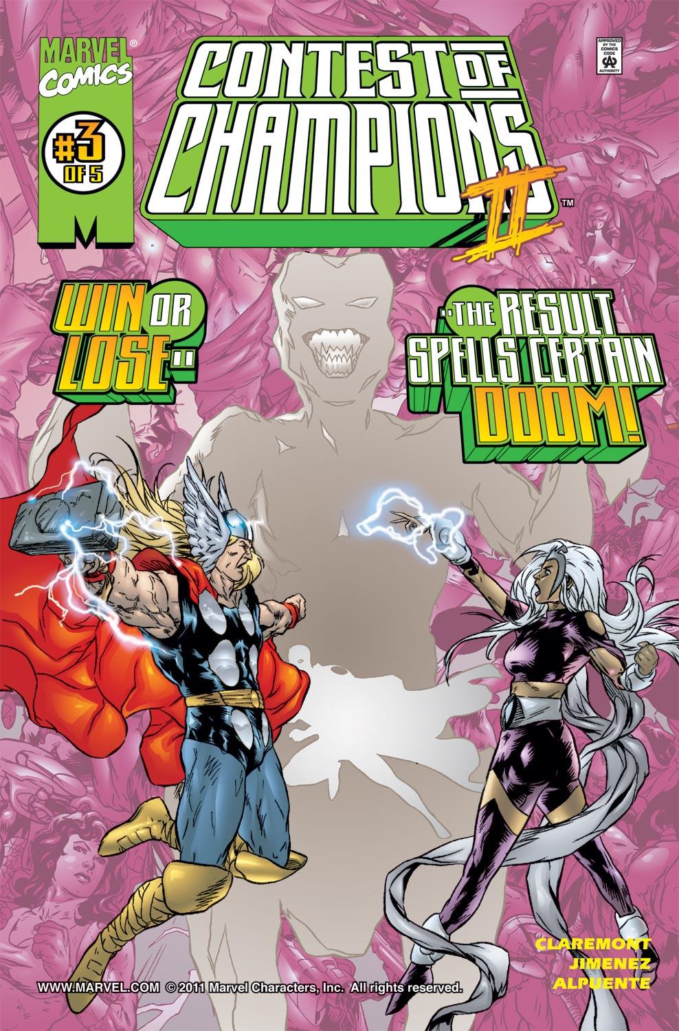 CONTEST OF CHAMPIONS II #2#3 - MARVEL COMICS (1999)