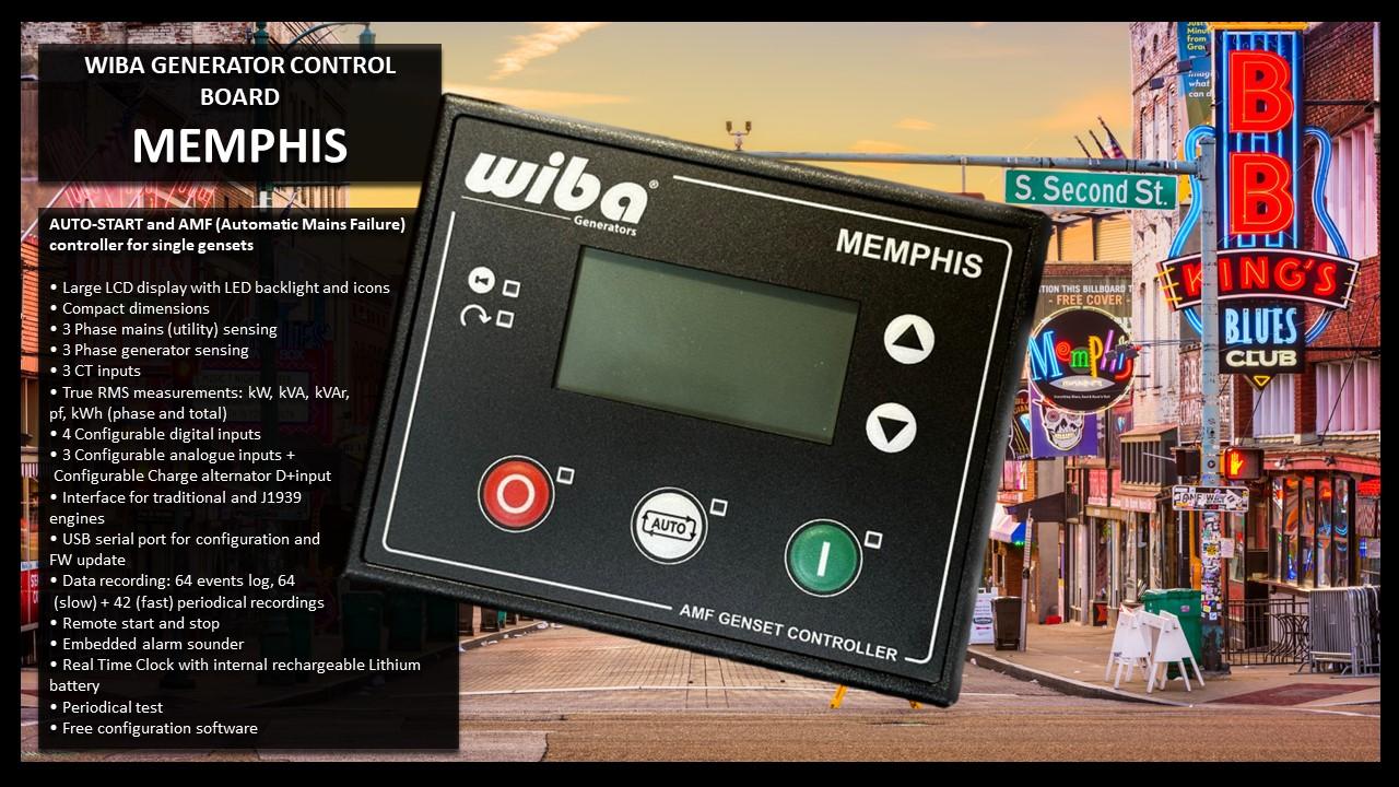 WIBA GENSET CONTROLLERS NOW AVAILABLE......
