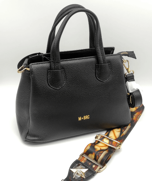 Mbrc T082 Borsa donna in pelle doppio manico