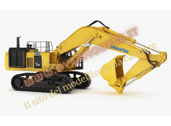 MODELLINO ESCAVATORE CINGOLATO KOMATSU PC1250