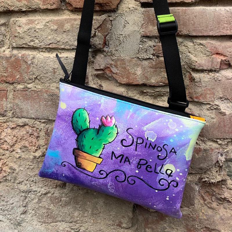 Tracollina con cactus