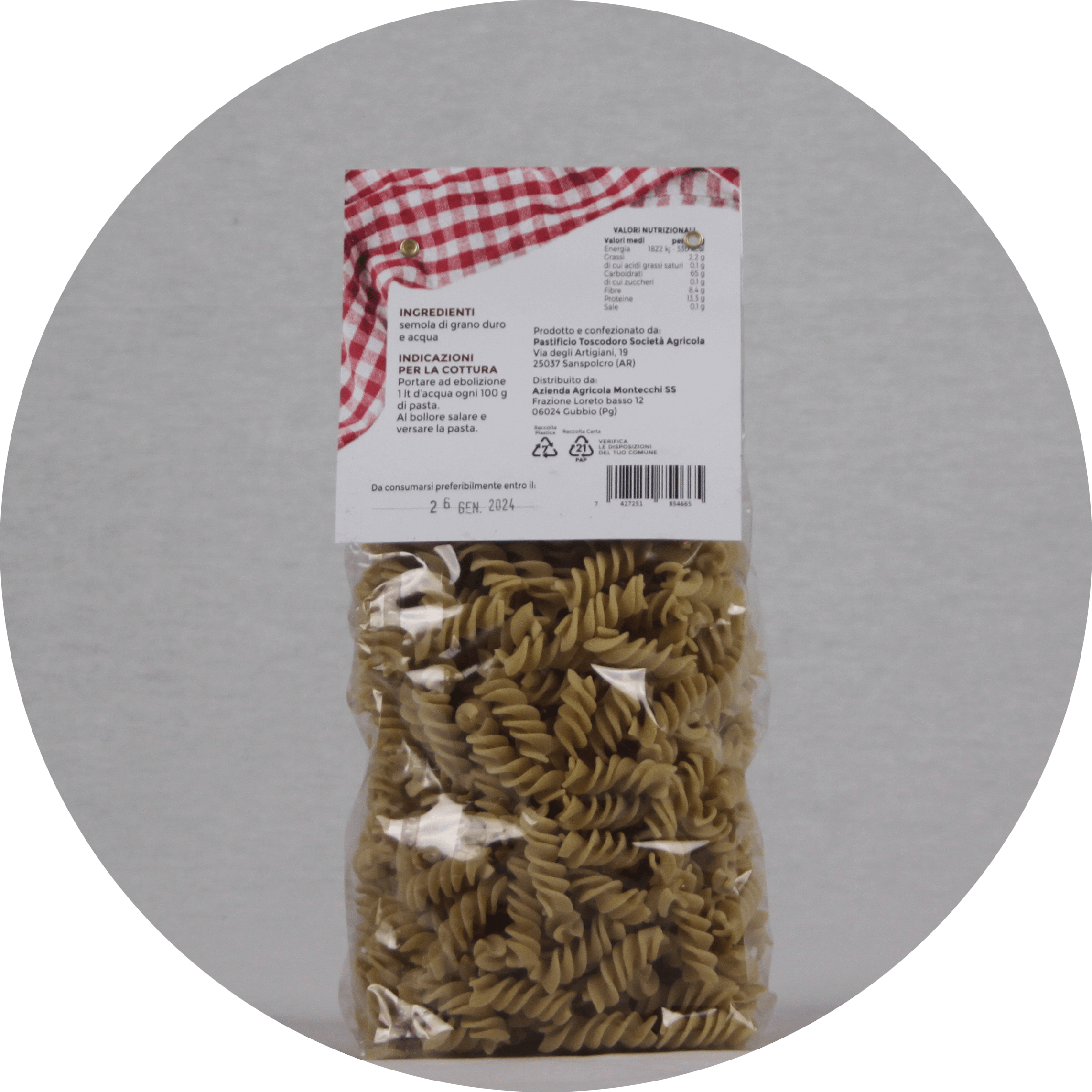 Fusilli al grano duro