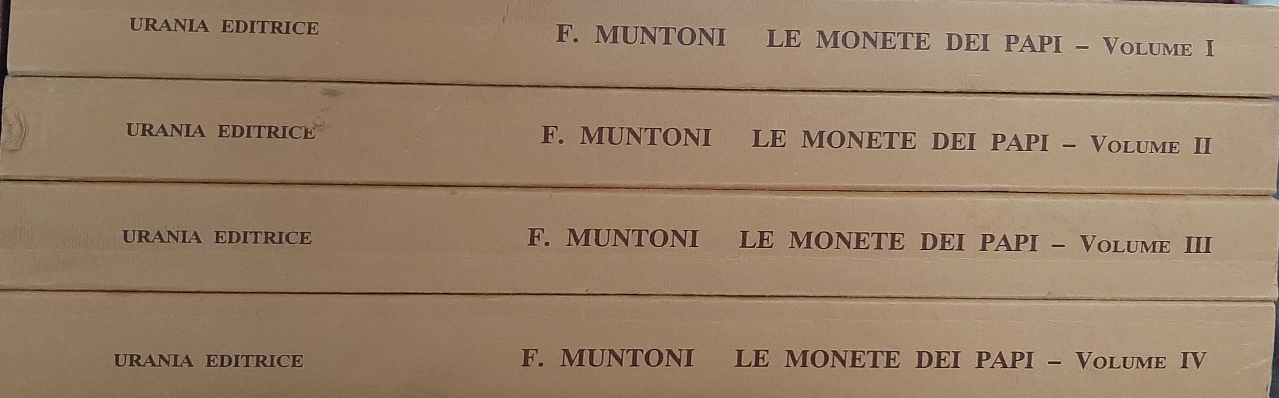 Le Monete dei Papi e degli Stati Pontifici Muntoni