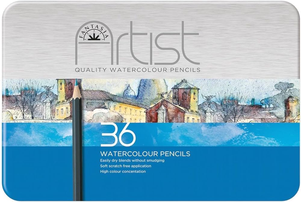 Fantasia Artist - Premium Watercolour Pencils - Set 36 matite colorate acquerellabili (copy) (copy)