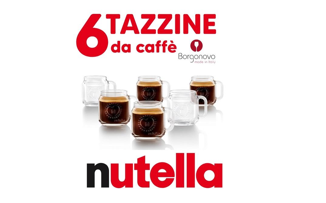 Nutella e Kinder Ti Regalano le Tazzine da Caffè  “TAZZINE NUTELLA 2023”